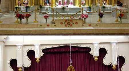 Hindu Temple curtains