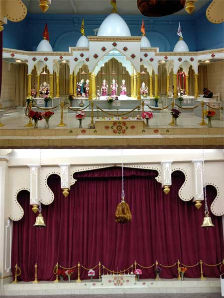 Hindu Temple curtains